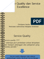 Service Quality Dan Service Excellence