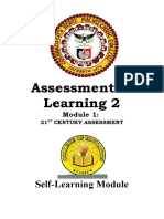 Assessment in Learning 2 - Module I