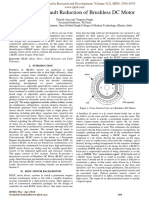 A Review On Fault Reduction of Brushless DC Motor