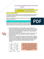 La Teoría de Los Electrodos Selectivos de Iones