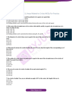 Class 10 Maths Chapter 12 Areas Related To Circles MCQs For Practice