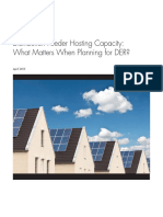 Distribution Feeder Hosting Capacity - What Matters When Planning For DER