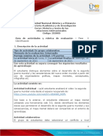 Guía de Actividades y Rúbrica de Evaluación - Unidad 1 - Fase 2 - Identificación