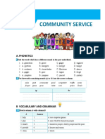 Community Service: A. Phonetics