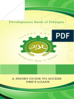 Development Bank of Ethiopia: Ashort Guide To Access Dbe'S Loans Ashort Guide To Access Dbe'S Loans