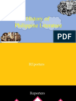 History of Philippine Literature