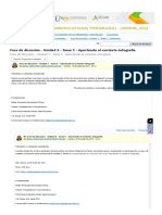 Foro de Discusión - Unidad 3 - Tarea 5 - Aportando Al Contexto-Infografía