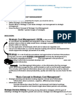 Chapter 1 - Strategic Cost Management: Midterm