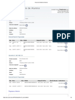 Horario de Detalle de Alumno 2021