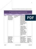 11th Grade Social Studies Integrated Curriculum Map