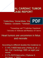 N Eonatal Cardiac Tumor - Case Report