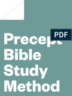 Precept Bible Study Method Overview