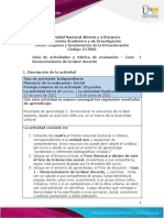 Guia de Actividades y Rúbrica de Evaluación - Caso 1 - Reconocimiento de La Labor Docente