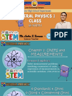 General Physics 1 - Lesson 1