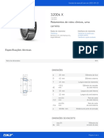 Rolamentos de Rolos Cônicos, Uma Carreira: Dados Do Rolamento Interfaces Do Rolamento