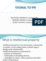 IPR Laws and Justification