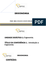 Aula 1 Ergonomia (Epi) Isptec Est.