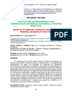 Efectos Del Entrenamiento Con Sobrecargas Isoinerciales Sobre La Función Muscular