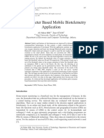 Pulse Oximeter Based Mobile Biotelemetry Application