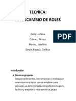 Intercambio de Roles