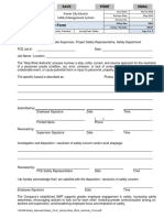 Stop Work Authority Form