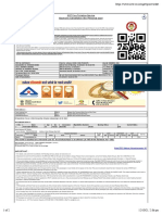 Irctcs E-Ticketing Service Electronic Cancellation Slip (Personal User)