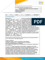 Fase 2 Anexo - Formato Identificación de Creencias