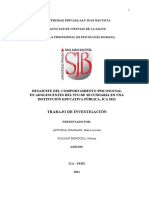 Proyecto de Tesis Del Comportamiento Psicosocial Oficial