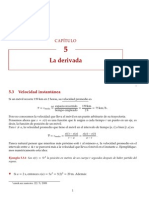 Velocidad Razon Derivada 3