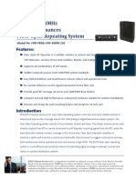 VHF 136-174Mhz High Performances Fiber Optic Repeating System