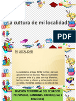 La Cultura de Mi Localidad