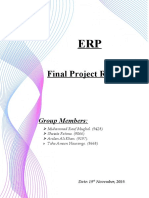 ERP - Final Project Report