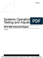 Systems Operation Testing and Adjusting: 4012-46A Industrial Engine