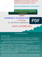 Matematica Avanzada para Ingenieros: Dr. Dionicio Cardenas Cancha