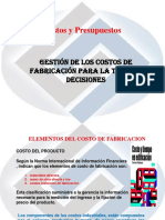 CAP Gestion de Los Costos de Fabricacion