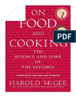 On Food and Cooking: The Science and Lore of The Kitchen - Harold McGee