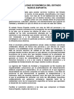 Potencialidad Económica Del Estado Nueva Esparta