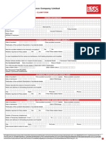 Individual Personal Accident Insurance Claim Form