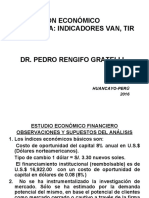 Indicadores de Evaluación Van Tir Pri