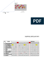 Jadwal Hitung NOP 2018