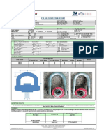 Eye Bolt Inspection Report: Last of Examination