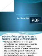 Modelos Medicos - Socio-Antropologicos