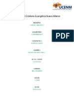 Universidad Cristiana Evangélica Nuevo Milenio: Cuadro Sinoptico