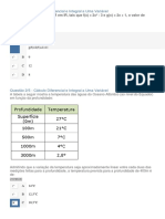 Apol 1 2 3 4 5 Calculo Diferencial e Integral A Uma Variavel