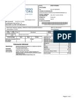 Información Adicional: Factura