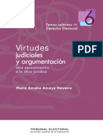 Virtudes Judiciales y Argumentación