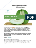 Ash Gourd: Benefits of Ash Gourd and Its Different Names