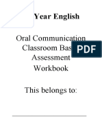 2nd Year English Cba Workbook