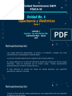 Clase No. 5 - Diapositivas - Capacitancia y Dieléctricos I