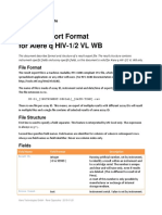 Result Export Format For Alere Q HIV-1/2 VL WB